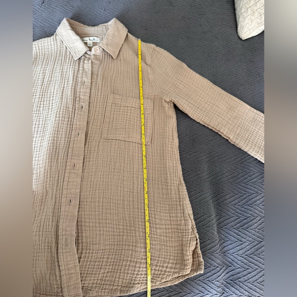 Beige Button Down - image 4